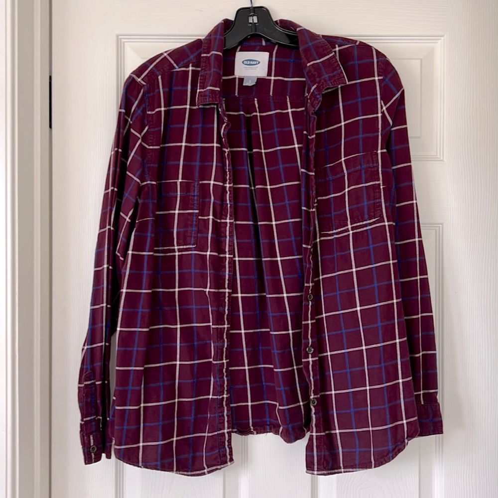 Old Navy Button-down Flannel Shirt